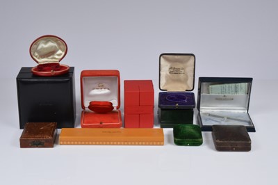 Lot 23 - A collection of watch boxes