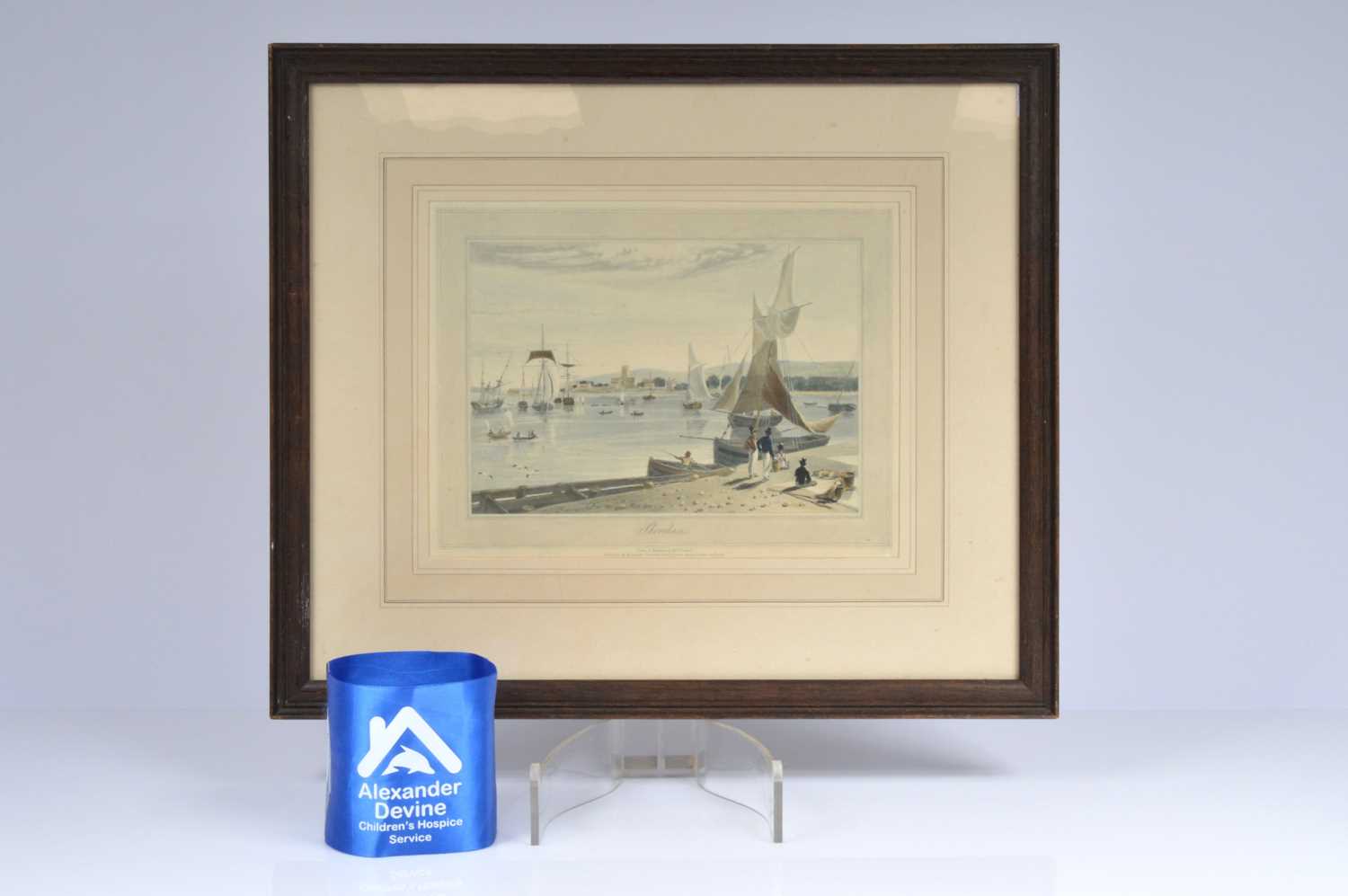 Lot 44 - Etching of Shoreham, dated 1823
