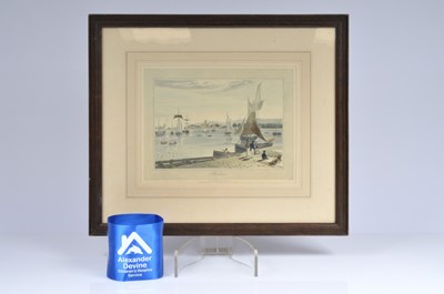 Lot 44 - Etching of Shoreham, dated 1823