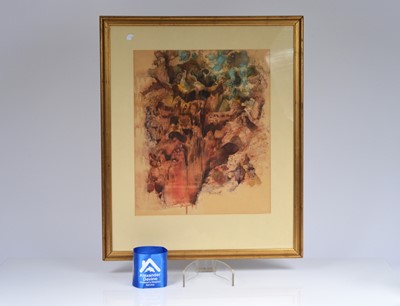 Lot 45 - Watercolour with pen by Dianne Stanley