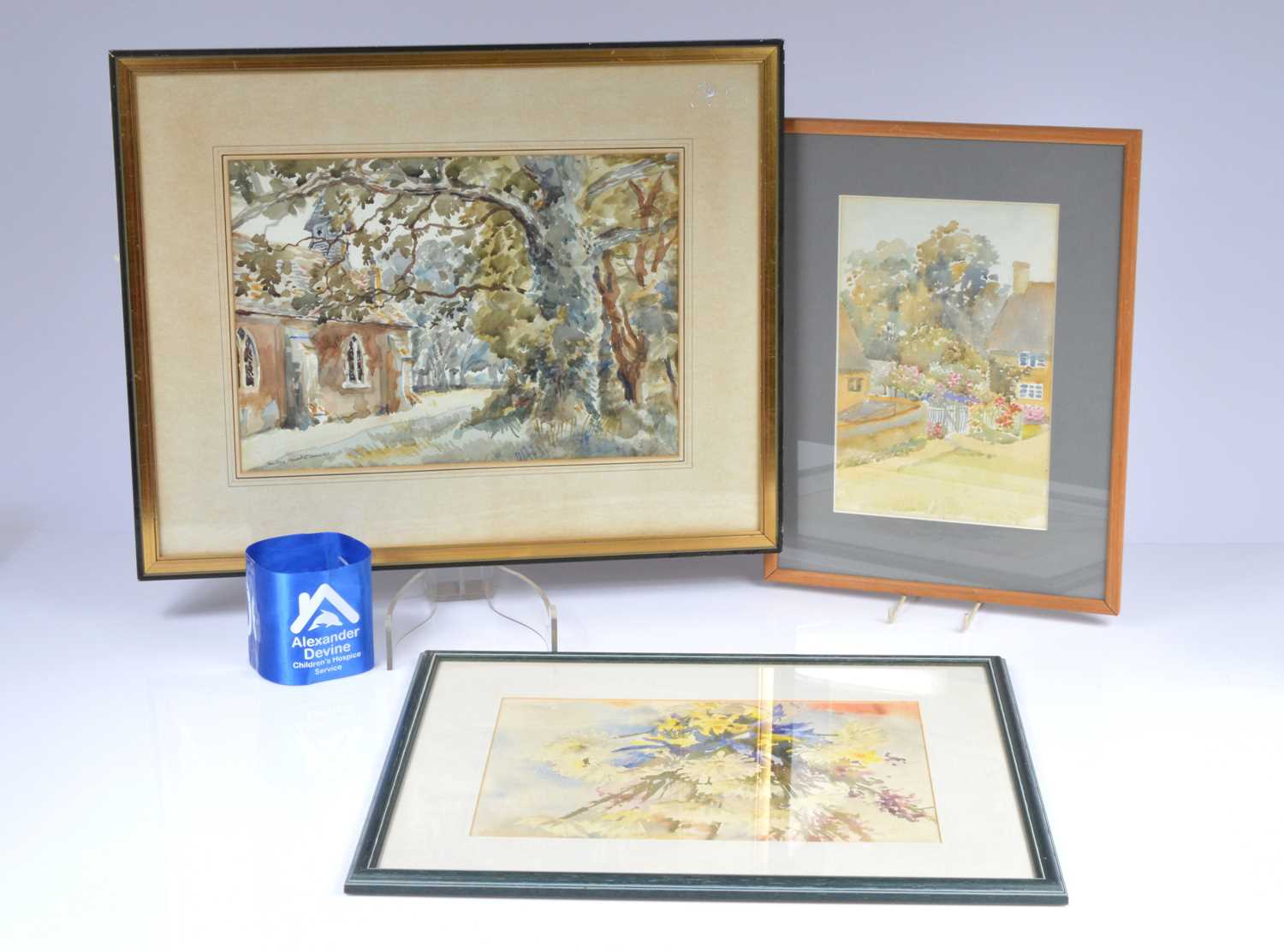 Lot 52 - Three watercolours
