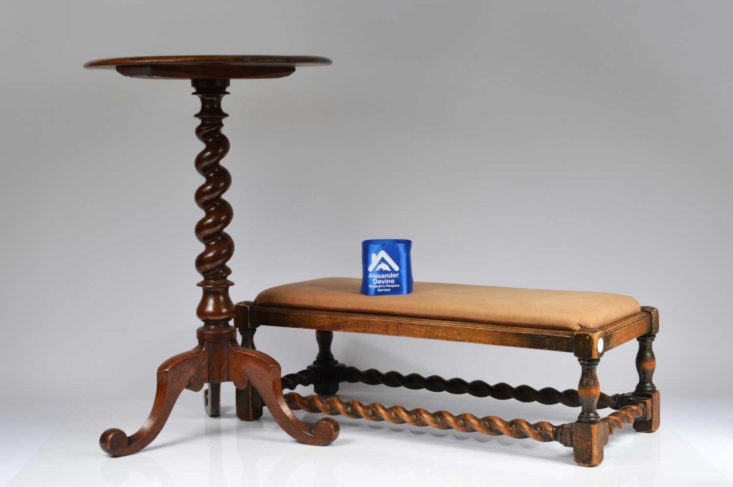 Lot 56 - Two items of wooden furniture, early 20th century