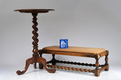 Lot 56 - Two items of wooden furniture, early 20th century