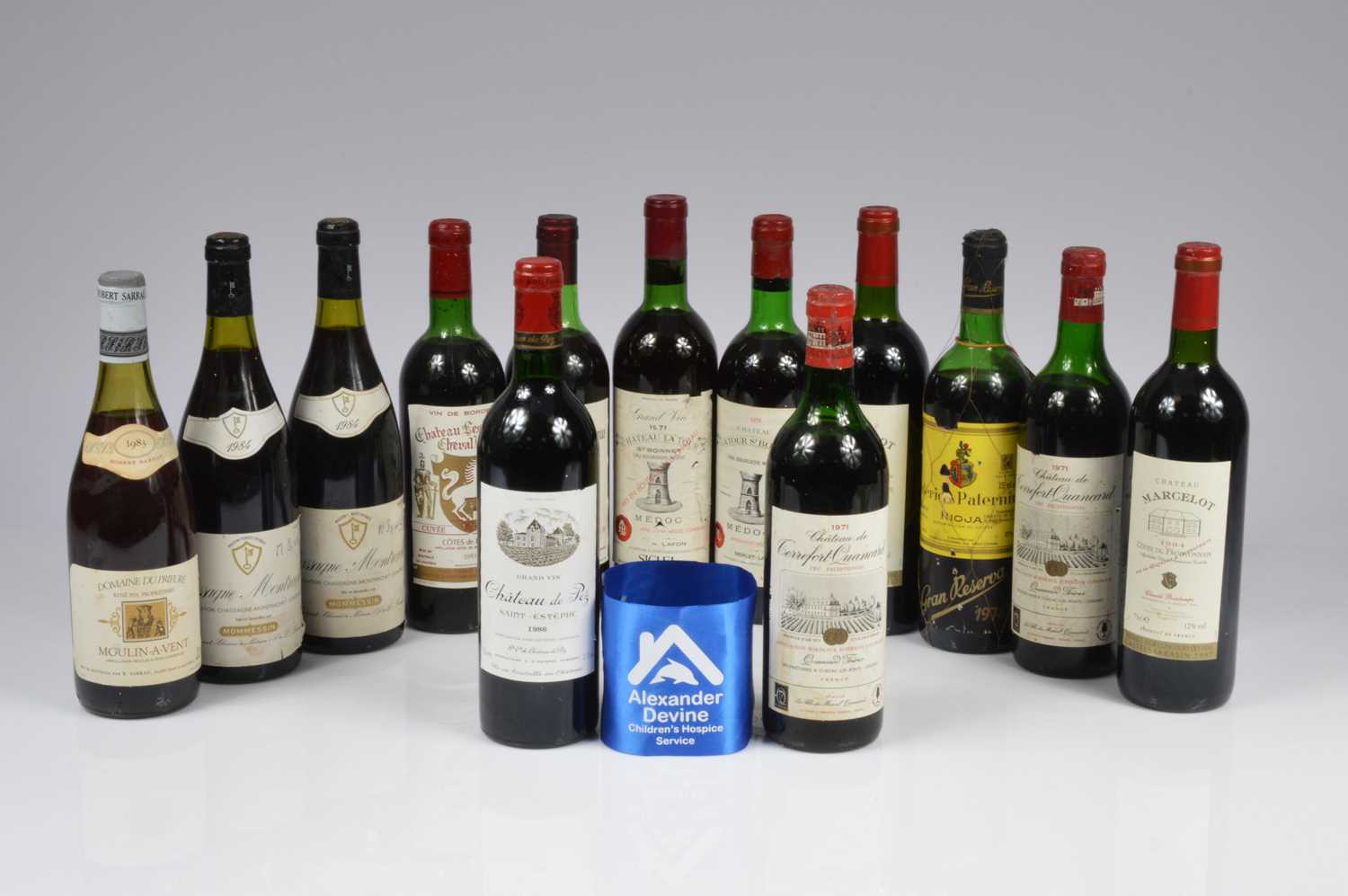 Lot 71 - A collection of 13 bottles of red wine
