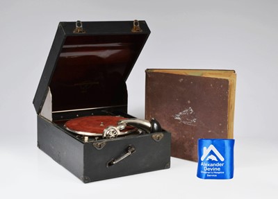Lot 75 - Art Deco Columbia portable gramophone