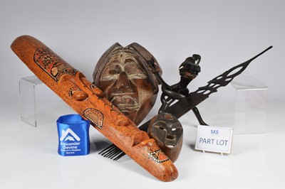 Lot 91 - Collection of African tribal carvings