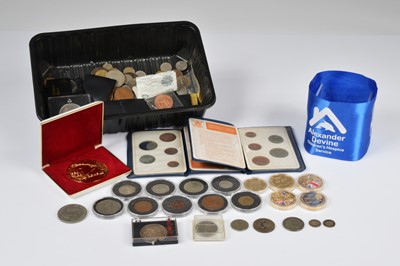 Lot 126 - A collection of predominantly British coinage