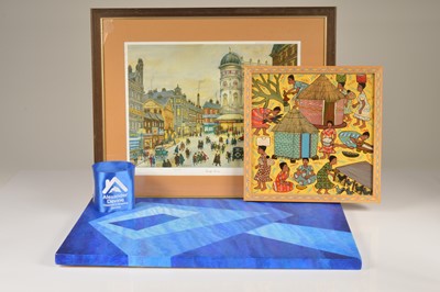 Lot 167 - A group of pictorial items
