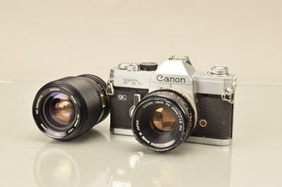 Lot 185 - A Canon FTb SLR Camera