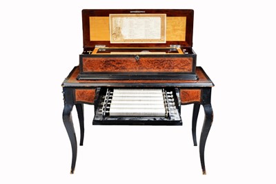 Lot 30 - A changeable-cylinder 'Sublime Harmony' Musical by Geo. Baker
