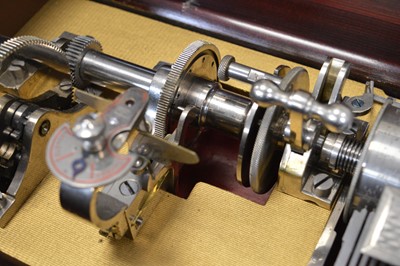 Lot 30 - A changeable-cylinder 'Sublime Harmony' Musical by Geo. Baker