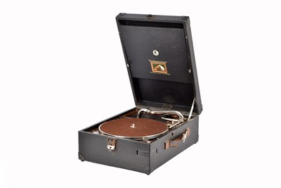 Lot 38 - An HMV Model 101 portable gramophone