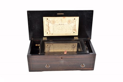 Lot 50 - A Musical Box