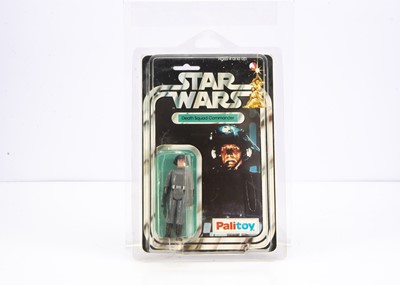 Lot 488 - Vintage Star Wars Palitoy 12 Back Death Squad Commander Action Figure
