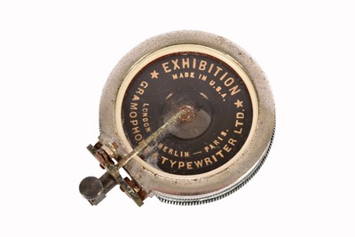 Lot 64 - A Gramophone & Typewriter Ltd Exhibition Soundbox