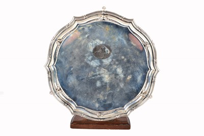 Lot 77 - An EMI silver salver