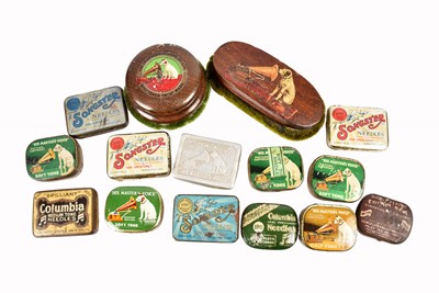 Lot 79 - A small collection of Needle Tins