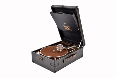 Lot 81 - A HMV Model 101 portable gramophone