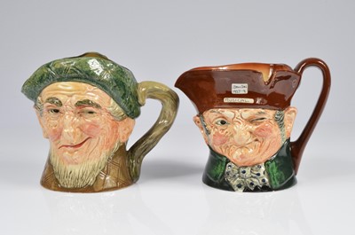 Lot 88 - Two Royal Doulton musical character Toby jugs