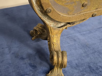 Lot 96 - A late 19th Century French fire screen