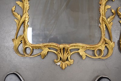 Lot 98 - A pair of 19th Century Rococo Revival Goltwood Wall Mirrors