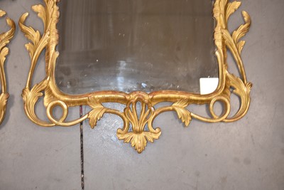 Lot 98 - A pair of 19th Century Rococo Revival Goltwood Wall Mirrors
