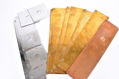 Lot 100 - A collection of Door Furniture