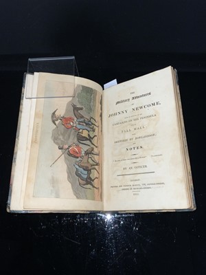 Lot 144 - Thomas Rowlandson (1757-1827) (Illustrator)  and 'An Officer' (Lt-Col David Roberts) "The Military Adventures of Johnny Newcome"