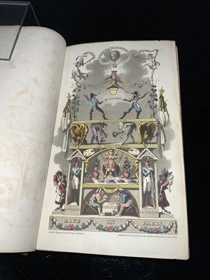 Lot 145 - George Cruikshank (1792 -1878) (illustrator) and David Carey ( 1782-1824) (author) "Life in Paris" [1822]