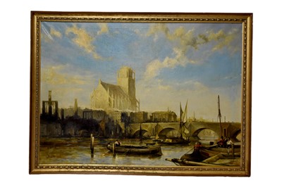 Lot 294 - Oil on canvas