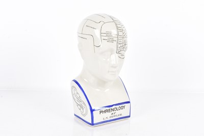 Lot 321 - A Reproduction Phrenology Head by Fowler