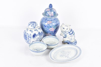 Lot 328 - A small collection of Modern Oriental Ceramics