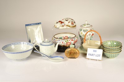 Lot 348 - A large mixed collection of Asian ceramics