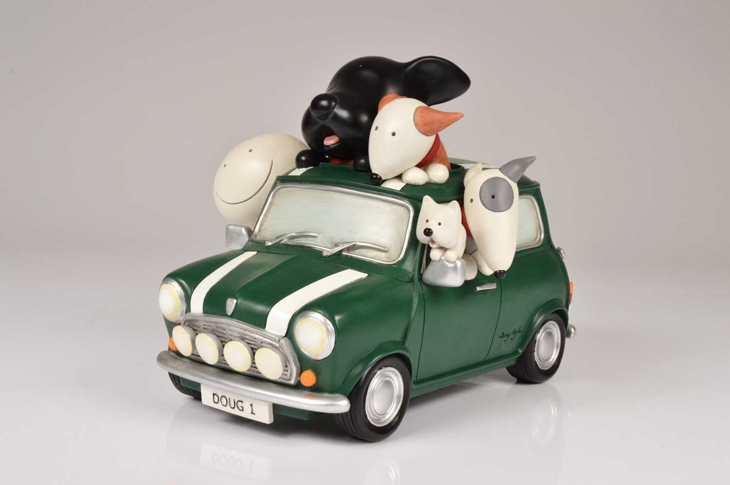 Lot 363 - A limited edition Doug Hyde sculpture "Go Faster Stripes"