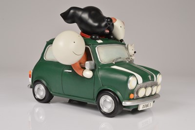 Lot 363 - A limited edition Doug Hyde sculpture "Go Faster Stripes"
