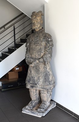 Lot 415 - A Reproduction of a Chinese Terracotta Warrior