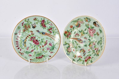 Lot 419 - A pair of Chinese Celadon Plates
