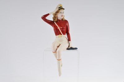 Lot 471 - A Callek Pin-up shelf ornament