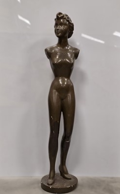 Lot 472 - An Art Deco display figurine by Siegel of Paris