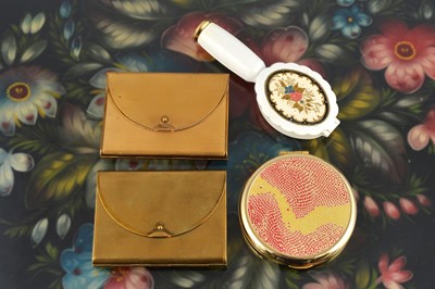 Lot 635 - Four 1950s and later Coty compacts