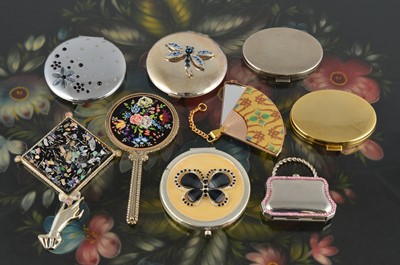 Lot 649 - Ten 1950s and later handbag accessories