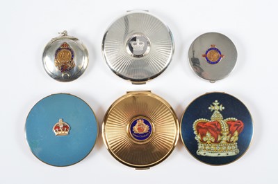 Lot 662 - Four circular Stratton compacts