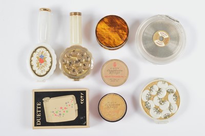Lot 676 - Plastic Coty compacts