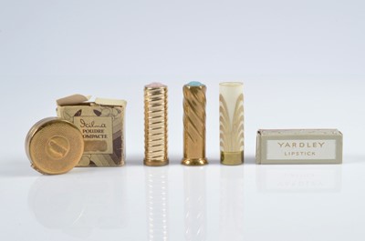 Lot 679 - Four Yardley lipstick