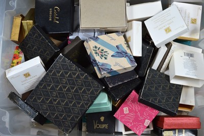 Lot 707 - A very large quantity of card, fabric and plastic compact outer boxes
