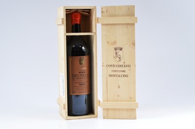 Lot 721 - A bottle of costanti brunello di montalcino vendemmia 2016