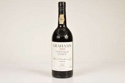 Lot 760 - A bottle of Grahams Vintage Port 1977