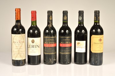 Lot 768 - A collection of six bottles of Red Wines