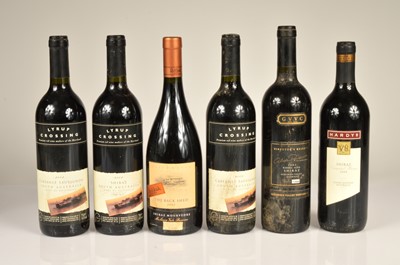 Lot 770 - A collection of six bottles of red wine