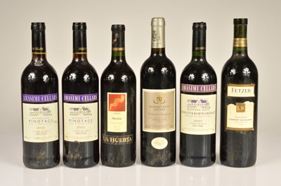 Lot 772 - Six bottles of Red Wine